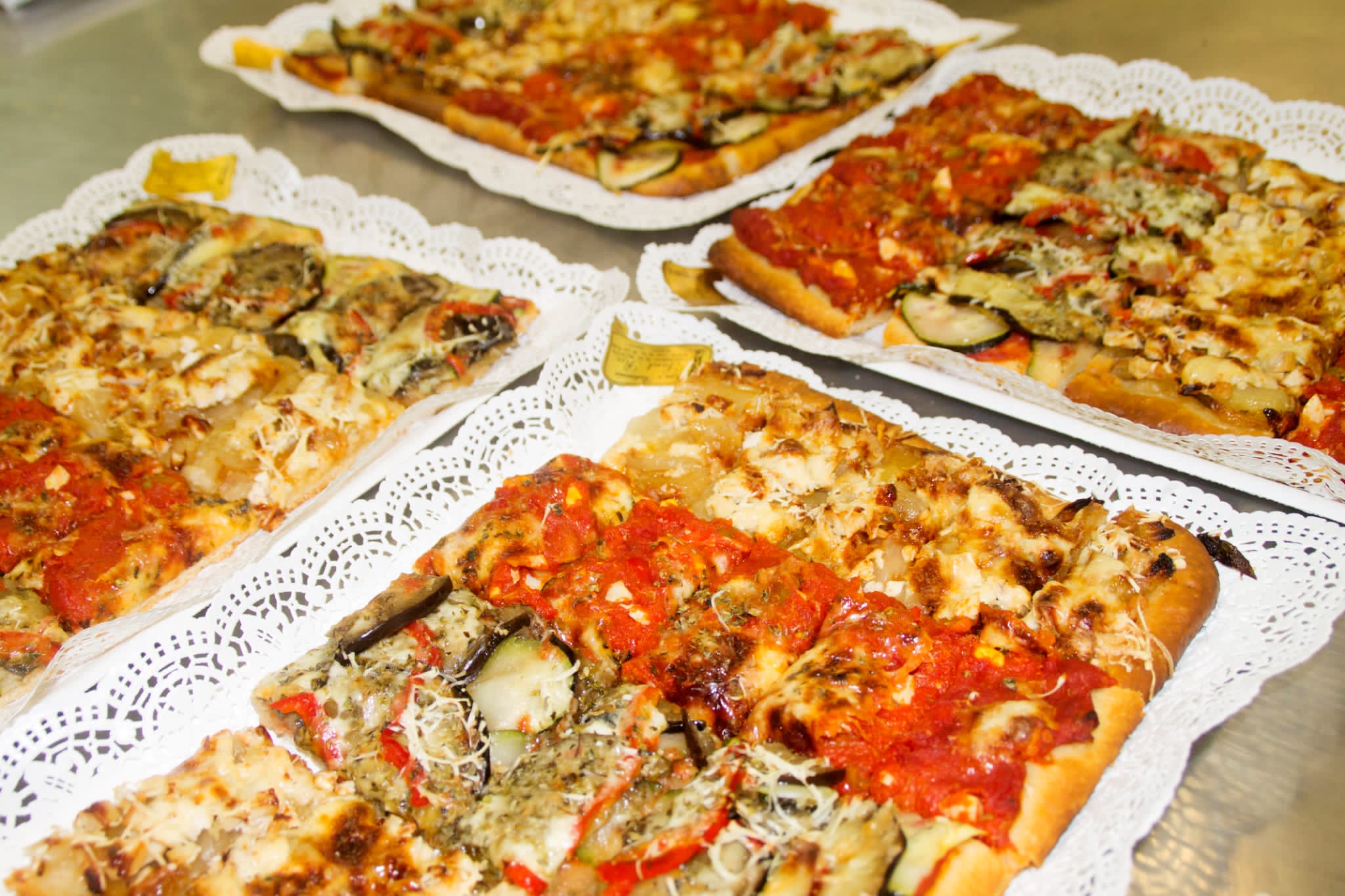 Pizzas variadas - Forn Sant Roc de Alberic